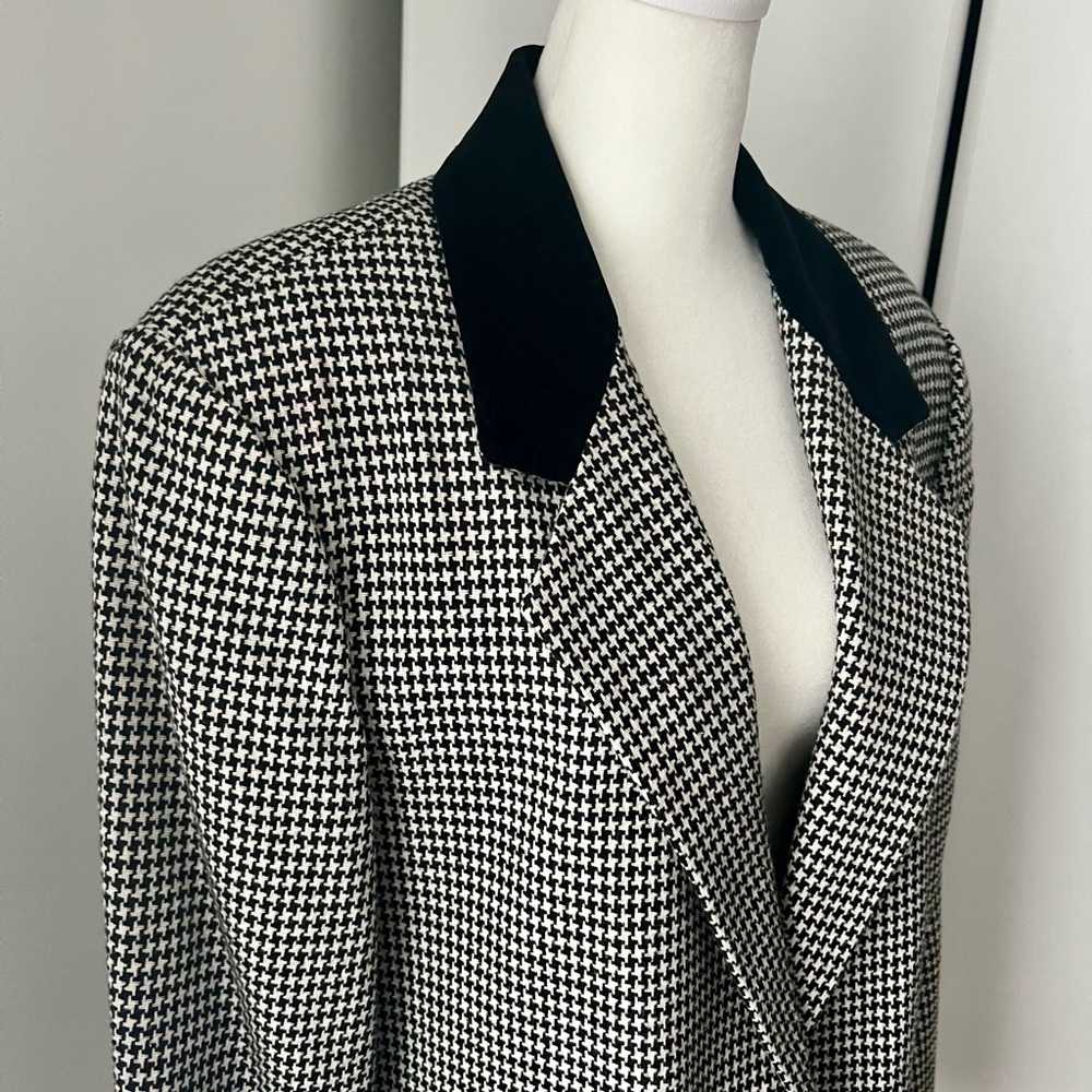 Checkered Blazer - image 2